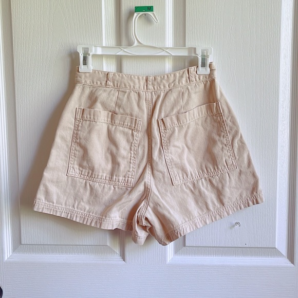 universal thread high waist linen blend shorts - Picture 4 of 10